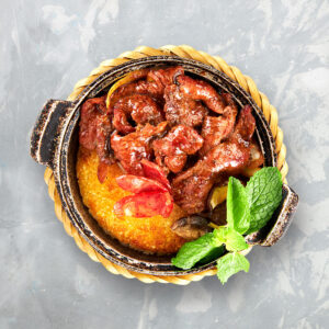 Cơm bò sốt tiêu đen
